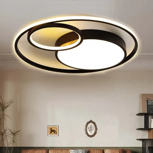 OYLCDI Deckenleuchten LED Deckenlampe Ø40cm,Dimmbar mit Fernbedienung für Wohnzimmer